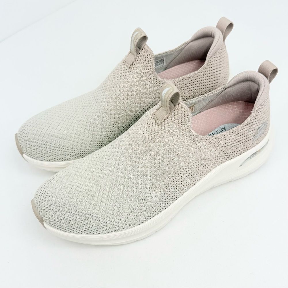 Skechers ArchFit 2.0 Air Cooled Breathable Knit Mesh Slip On Activewear Sneakers - Picture 6 of 16